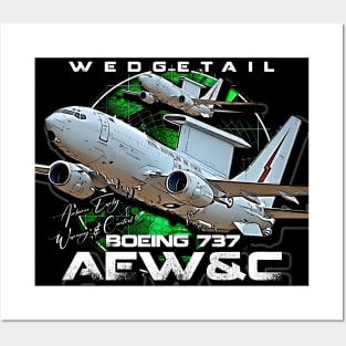 Boeing E-7 Wedgetail AEW Royal Australian Air Force Aircrat Posters and Art